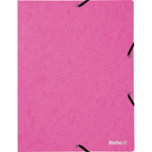 BIELLA    Gummibandmappe              A4 17840140U rosa, 355gm2           200 Bl.