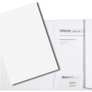 BIELLA    Präsentationsmappe Pearl#1 18640001U weiss                225x315mm