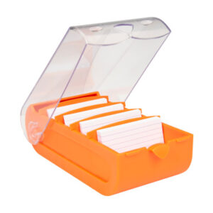 BIELLA    Karteikartenbox Bunny       A7 20879135U orange           13.2x8.5x25cm