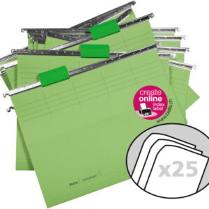 BIELLA    Hängemappen-Set             A4 27125531U hellgrün      32x25cm 25 Stück