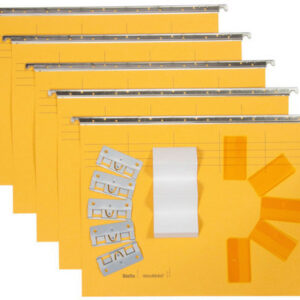 BIELLA    Hängemappen-Set             A4 27145520U gelb           32x25cm 5 Stück