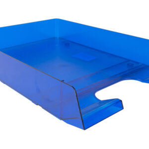 BIELLA    Briefkorb Parat-Plast    A4/C4 30540105U blau transparent
