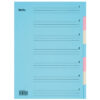 BIELLA    Fächermappe                 A4 32640700U Karton, farbig        7 Fächer