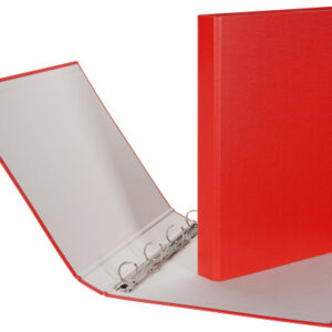 BIELLA    Ringbuch Ringo-Plast       3cm 43444245U rot 4-Ring                 A4+