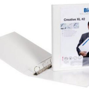 BIELLA    Zeigebuch Creative XL#2    4cm 44342501U weiss, 4-Ring               A4