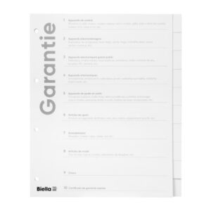 BIELLA    Register Karton Expert      A4 465021091 Garantie DE          10-teilig