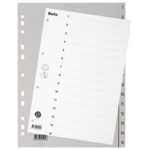 BIELLA    Register PP                 A4 47141500U grau                      1-15