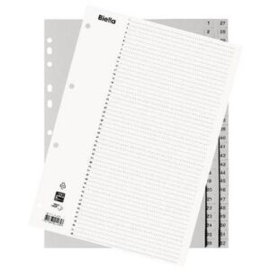 BIELLA    Register PP                 A4 47145200U grau                      1-52