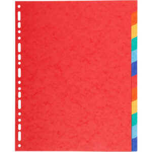 BIELLA    Kartonregister Top Color    A4 47941200U intensiv             12-teilig