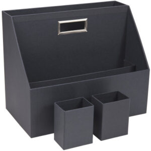 BIGSO BOX Pultorganisator Hurry 15754000  dunkelgrau