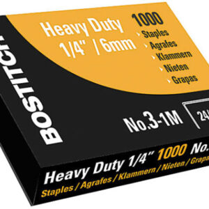 BOSTITCH  Heftklammern 6mm NO.3-1M   1000 Stück             No.3-1M