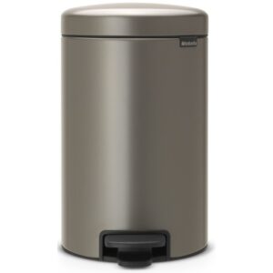 BRABANTIA Treteimer NewIcon 113628    12 Liter platinum