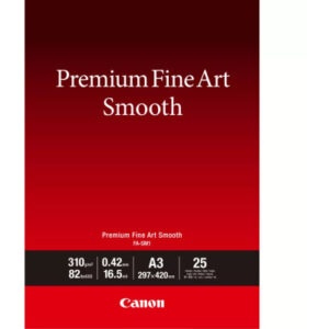 CANON     Premium Paper 310g          A3 FASM2A3   Fine Art Smooth       25 Blatt