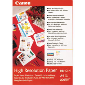 CANON     Papier High Resol. 105g     A4 HR101A4   Bubble-Jet           200 Blatt