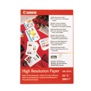 CANON     Papier High Resolution      A4 HR101NA4  Bubble-Jet, 106g      50 Blatt