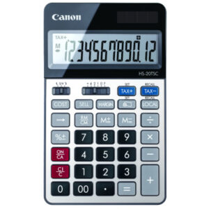 CANON     Tischrechner HS-20TSC HS-20TSC  12-stellig      silber/schwarz