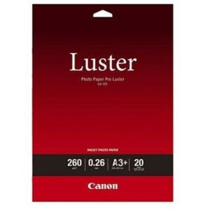 CANON     Photo Paper Pro Luster     A3+ LU101A3+  InkJet, 260g          20 Blatt