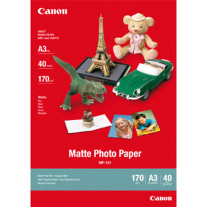 CANON     Matte Photo Papier          A3 MP101A3   InkJet, 170g          40 Blatt