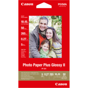 CANON     Photo Paper Plus 265g  10x15cm PP2014x6  InkJet glossy II      50 Blatt