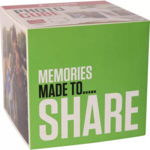CANON     Photo Cube Creative 13x13 grün PP2015x5  Acryl Fotorahmen inkl.  40 Bl.