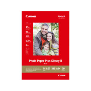 CANON     Photo Paper Plus 265g      A3+ PP201A3+  InkJet glossy II      20 Blatt