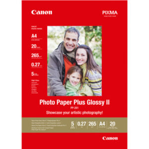 CANON     Photo Paper Plus 265g       A4 PP201A4   InkJet glossy II      20 Blatt