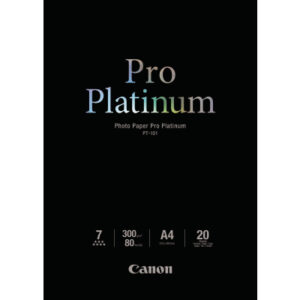 CANON     Pro Platinum Photo Paper    A4 PT101A4   InkJet glossy 300g    20 Blatt