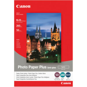 CANON     Photo Paper Plus 260g  10x15cm SG2014x6  PIXMA, semi-glossy    50 Blatt