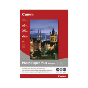 CANON     Photo Paper Semi-gloss     A3+ SG201A3+  PIXMA, 260g           20 Blatt