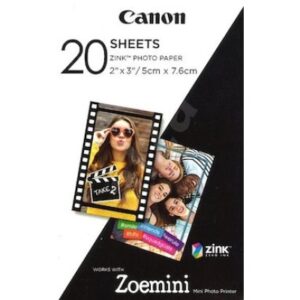 CANON     ZINK Papier            50x75mm ZP-2030                         20 Blatt