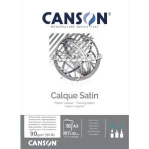 CANSON    Transparentblock            A3 200757202 90g                   50 Blatt