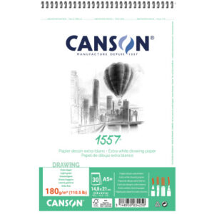 CANSON    Skizzenpapier               A5 31412A003 180g, weiss           30 Blatt