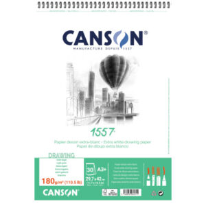 CANSON    Skizzenpapier               A3 31412A005 180g, weiss           30 Blatt