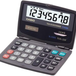 CASIO     Taschenrechner SL-210TE  10-stellig, Solar/Batterie