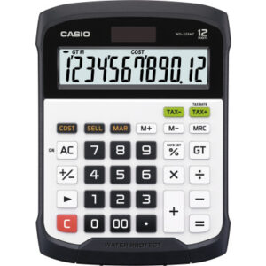 CASIO     Tischrechner WD-320MT  anzeigend