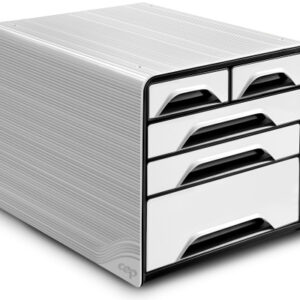 CEP       Schubladenbox Smoove 7-213     5 Schubladen weiss