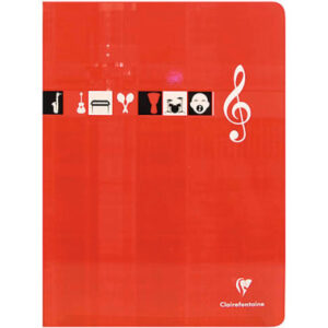 CLAIREFON Musikheft                   A4 3117      weiss                 24 Blatt