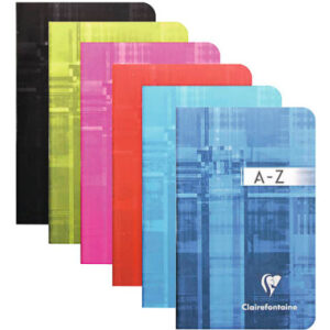 CLAIREFON Heft                    9x14cm 3599      A-Z                   48 Blatt
