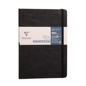 CLAIREFON AgeBag MyEss                A5 793461C   Notizbuch lin. Schwarz   96 Bl