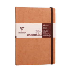 CLAIREFON AgeBag MyEss                A5 79346C    Notizbuch liniert braun  96 Bl