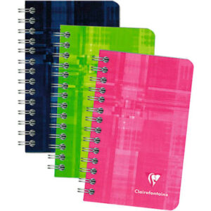 CLAIREFON Notizheft             7,5x12cm 8582      5mm                   50 Blatt
