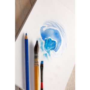 CLAIREFON Paint'On gekörnt            A5 975048C   Weiß                  20 Blatt
