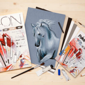 CLAIREFON Paint'On Block              A5 975409C   Sortiert              24 Blatt
