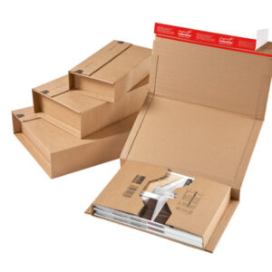 COLOMPAC  Univ.Versandverpackung      A5 2053502   217x155x60mm  braun 20 Stück