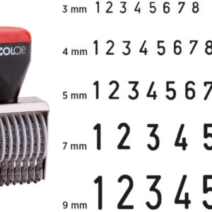 COLOP     Zifferbänderstempel 3008      8-stellig                  3mm