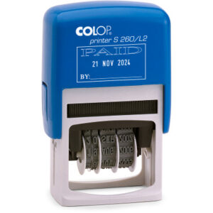 COLOP     Datumstempel Pagato          I S260L2/I  24x45mm
