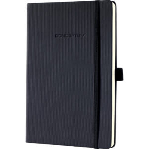 CONCEPTUM Notizbuch HC                A5 CO109     black, Dot-Lineatur, 194 S.