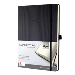 CONCEPTUM Notizbuch         213x295x20mm CO110     blanko                 schwarz