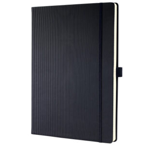 CONCEPTUM Notizbuch         213x295x20mm CO111     5mm, kariert          schwarz