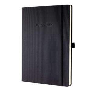 CONCEPTUM Notizbuch                   A4 CO112     liniert, 80g, 194 Bl.  schwarz